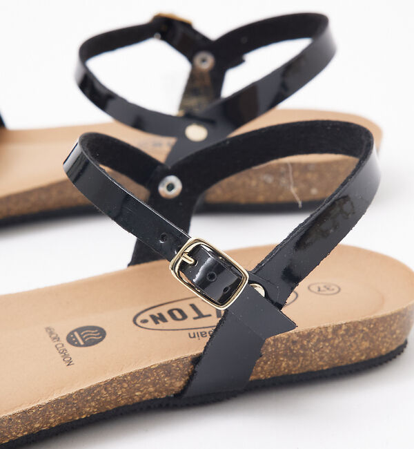 AU BANNISTER「●PLAKTON フットベットサンダル」|サンダル|