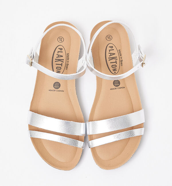 AU BANNISTER「●PLAKTON フットベットサンダル」|サンダル|