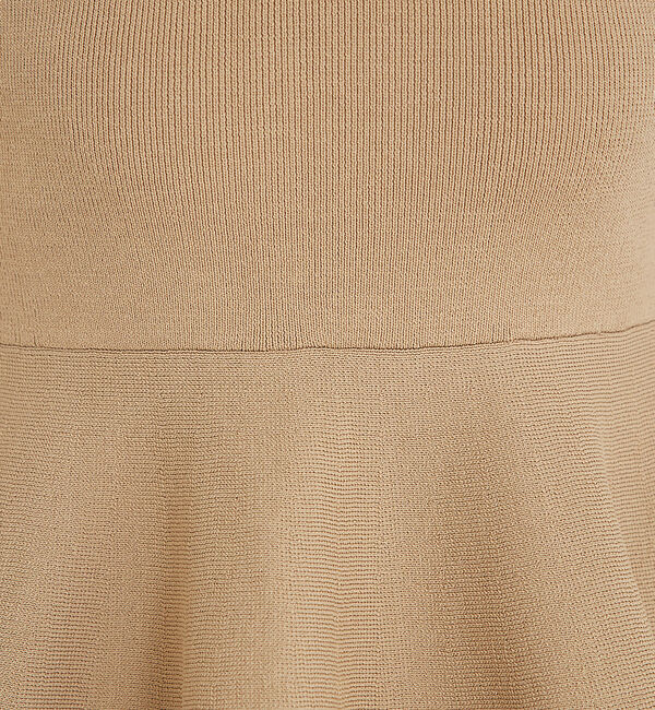 SELFIST「ペプラムノースリーブニット」|ニット・セーター|