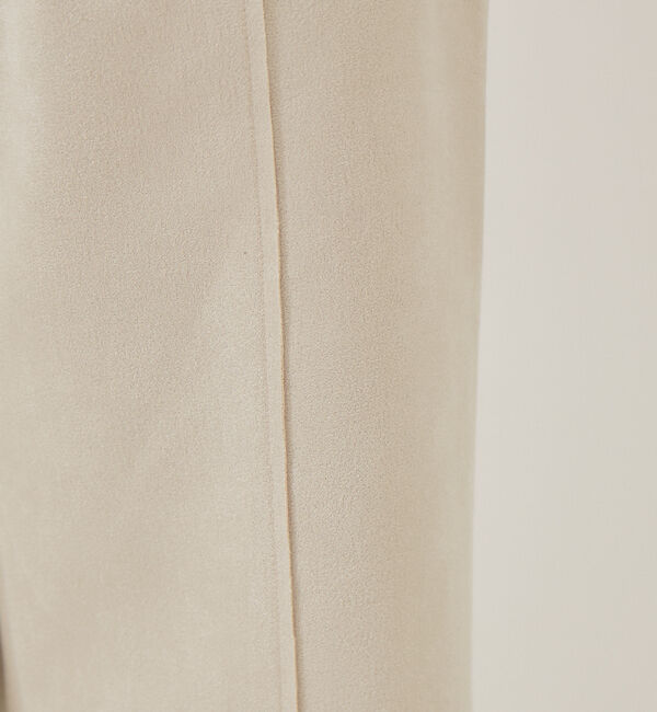 abahouse mavie「スエードストレートパンツ」|その他|