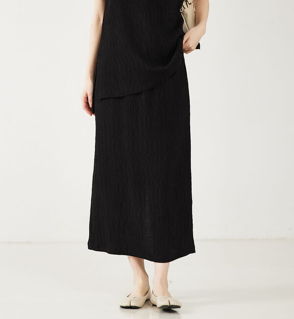 abahouse mavie「【セットアップ対応】楊柳タイトスカート」|スカート|