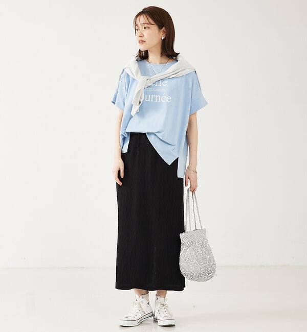 abahouse mavie「【セットアップ対応】楊柳タイトスカート」|スカート|