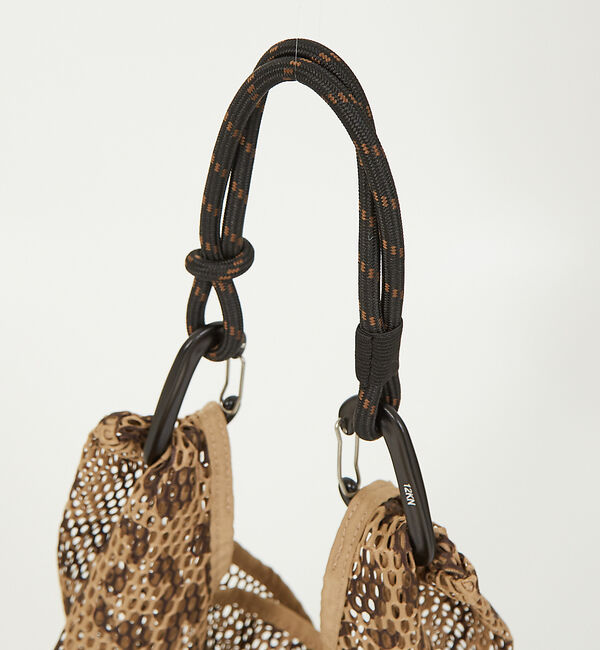 abahouse mavie「【OUTDOOR】アニマルメッシュショッパー」|ショルダー・メッセンジャー|