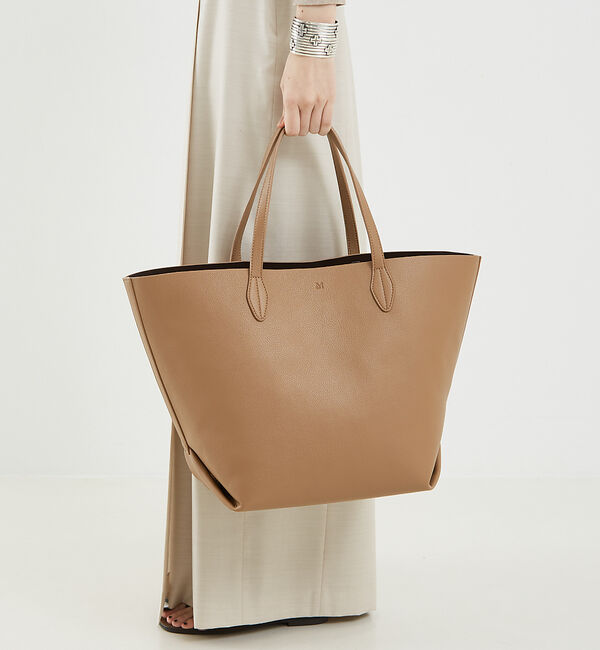 The Store by C' 「【＆MyuQ】【別注】LETTE（レッテ）／ビッグトートバッグ」|トートバッグ|ベージュ