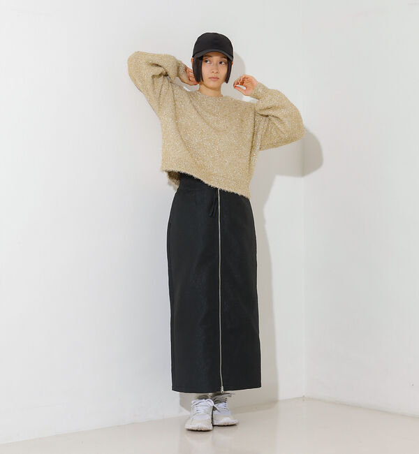 NOMINE「ラメシャギープルオーバー」|ニット・セーター|