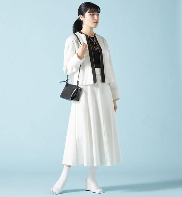 TIARA「切り替えフレアスカート」|スカート|