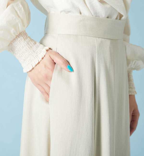 TIARA「切り替えフレアスカート」|スカート|