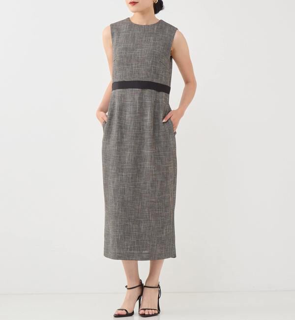 TIARA「グログランベルトタイトドレス」|その他|