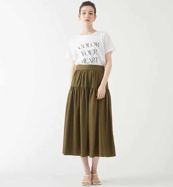 TIARA「ティアードロングスカート」|スカート|