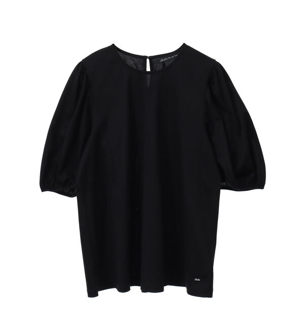 TIARA「【Bilitis dix-sept ans/ビリティス・ディセッタン】ボリュームスリーブカットソー」|Tシャツ・カットソー|ブラック