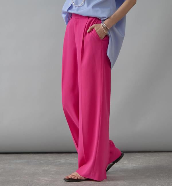 Liesse「タックストレートパンツ」|その他|