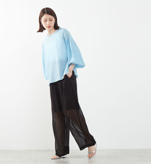Soffitto「ウエストオールゴムシアーパンツ」|その他|
