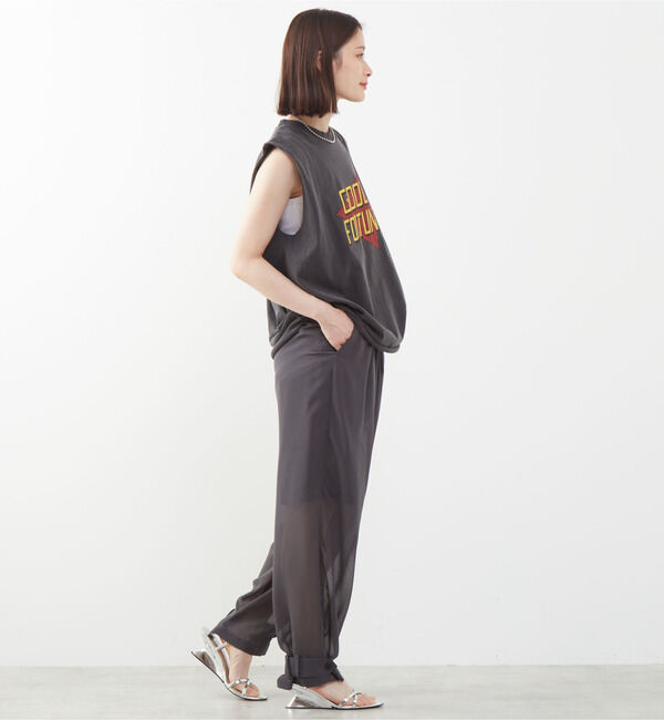 Soffitto「ウエストオールゴムシアーパンツ」|その他|