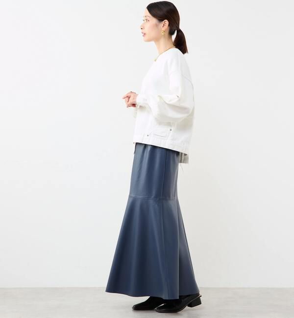 Soffitto「合成皮革ペンシルスカート」|スカート|