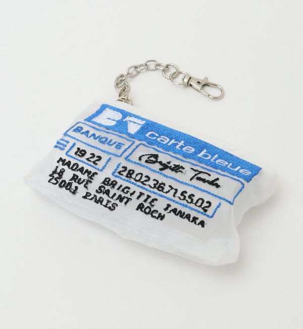 A_「【Brigitte Tanaka/ブリジット タナカ】Carte Bleue（white）pouch」|ポーチ|