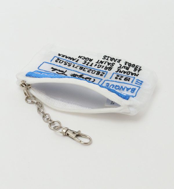 A_「【Brigitte Tanaka/ブリジット タナカ】Carte Bleue（white）pouch」|ポーチ|