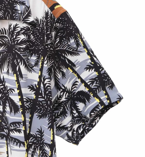 A_「【NOMARHYTHM TEXTILE/ノーマリズム テキスタイル】Palm Tree Summer Shirt」|シャツ・ブラウス|