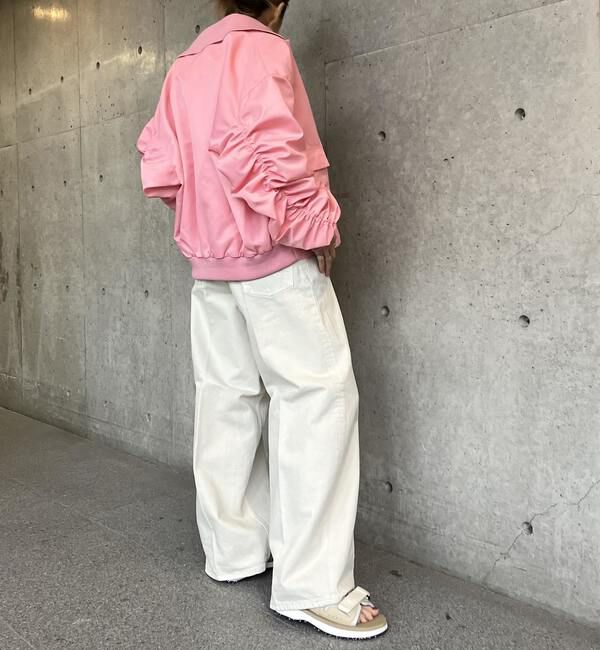 A_「【BIRROT/ビロット】LOVEボンバージャケット」|ブルゾン・スタジャン|