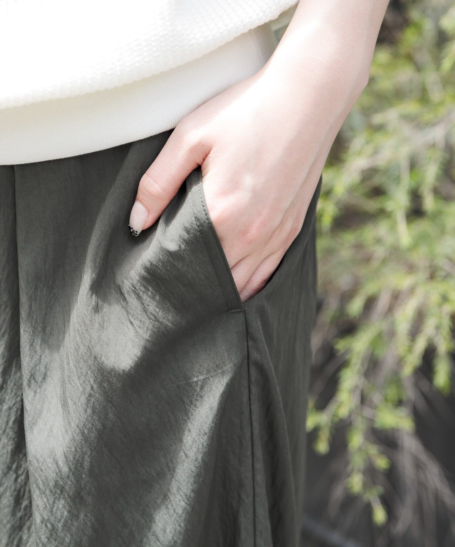 URBAN RESEARCH DOORS「FORK&SPOON　レーヨンナイロンイージーパンツ」|その他|