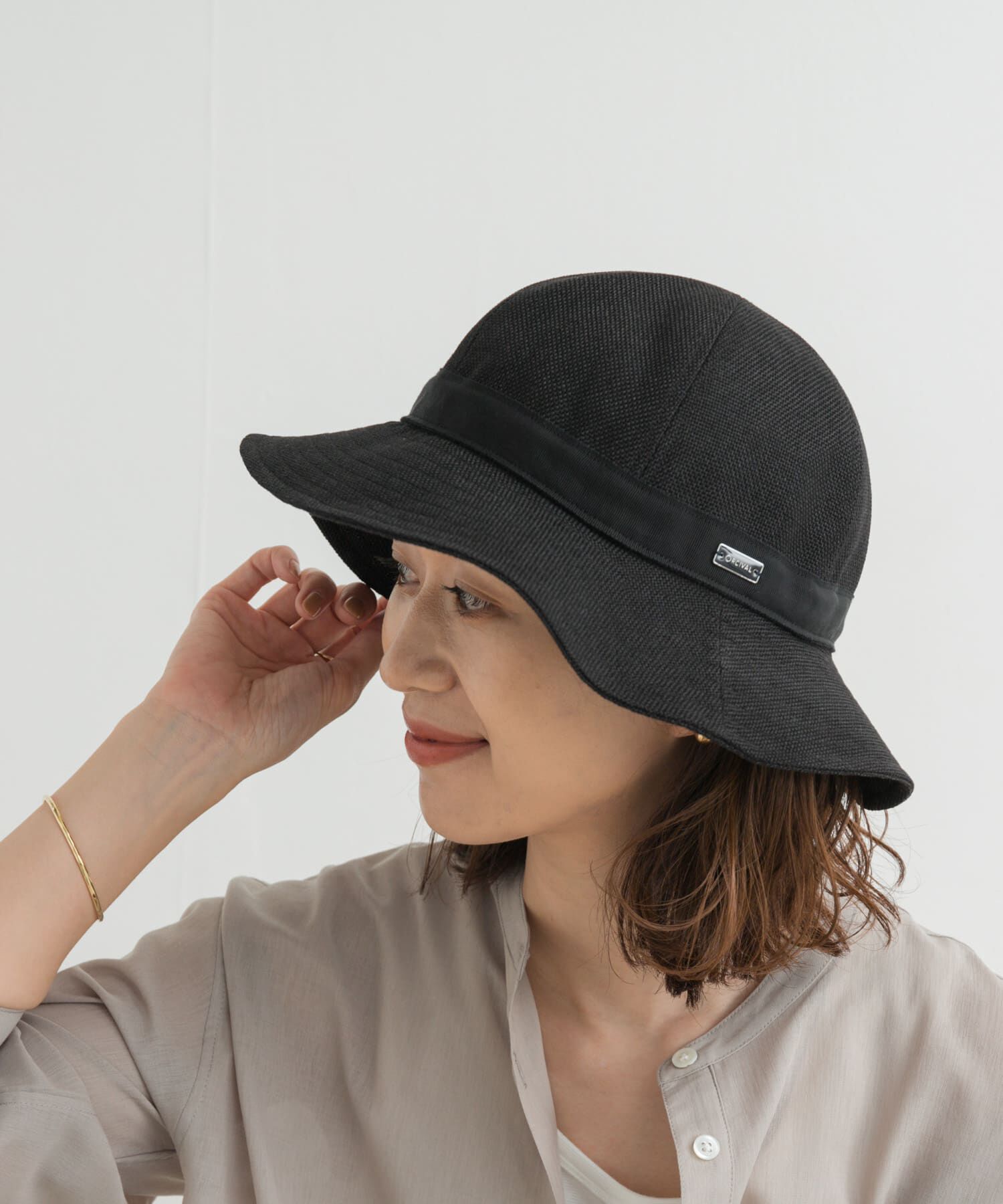 URBAN RESEARCH DOORS「ORCIVAL　6PANEL NATURAL HAT」|ハット|