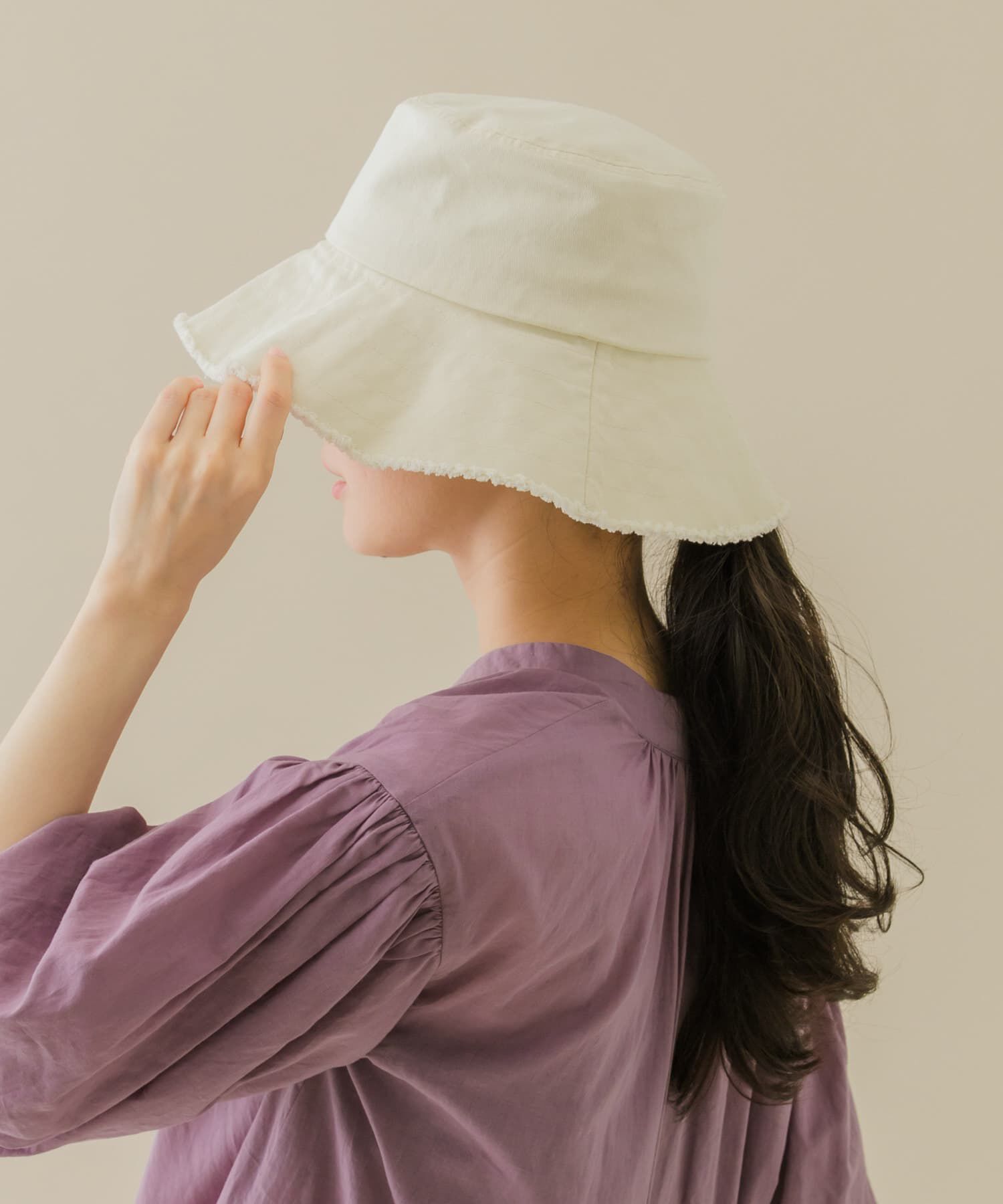 SMELLY「ツイルフリンジバケットハット」|ハット|