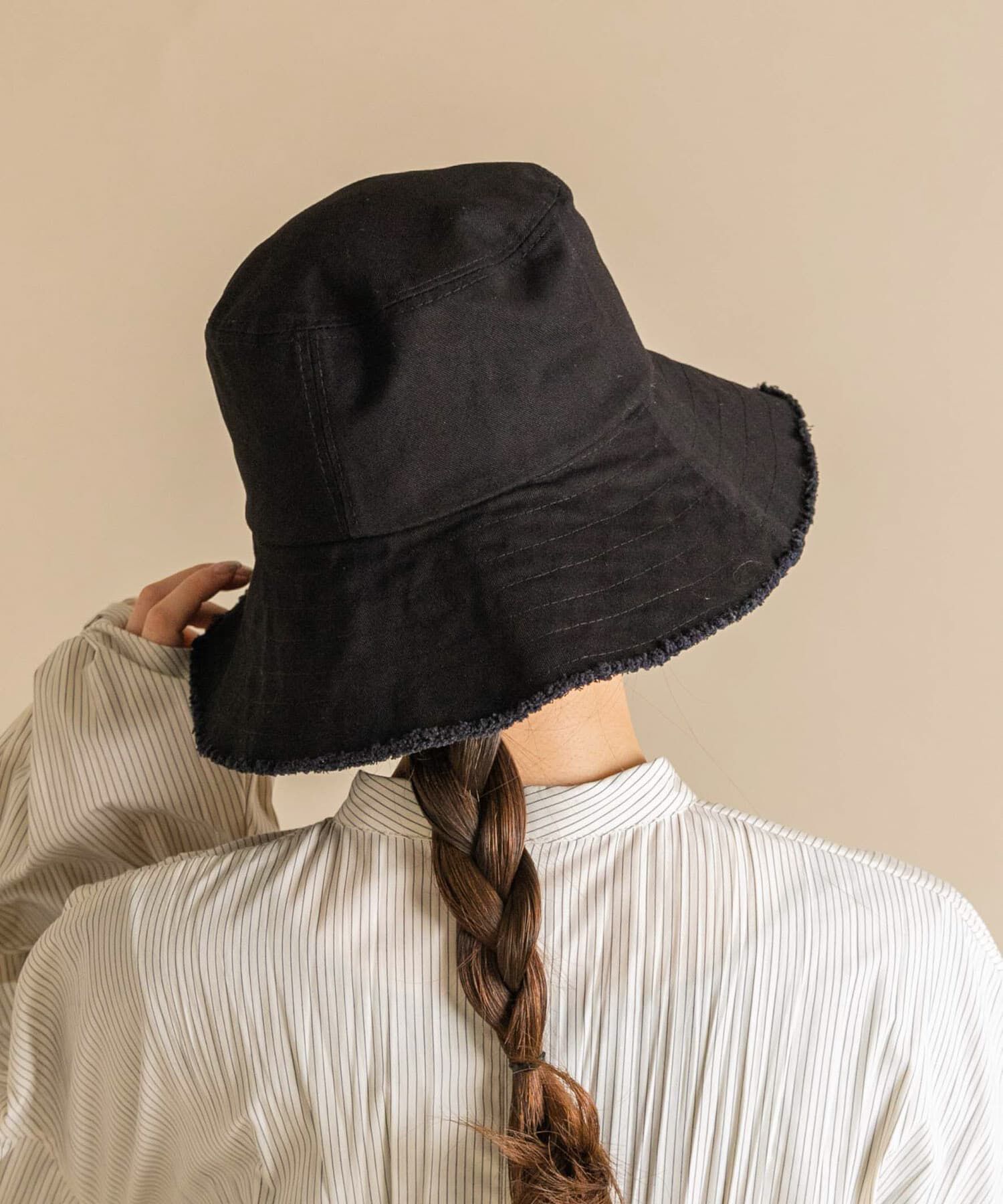 SMELLY「ツイルフリンジバケットハット」|ハット|