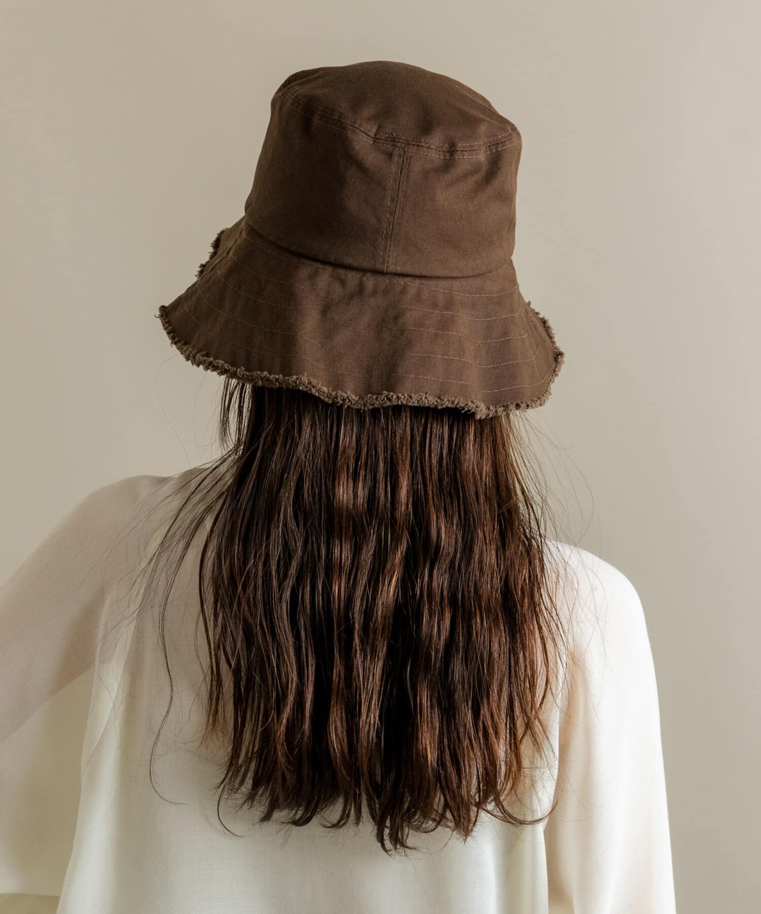 SMELLY「ツイルフリンジバケットハット」|ハット|