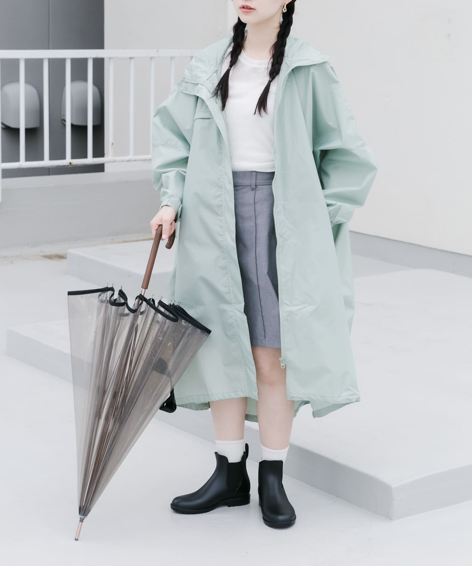 SMELLY「Wpc.　ユニセックス 12Kプラスチックアンブレラ」|傘|