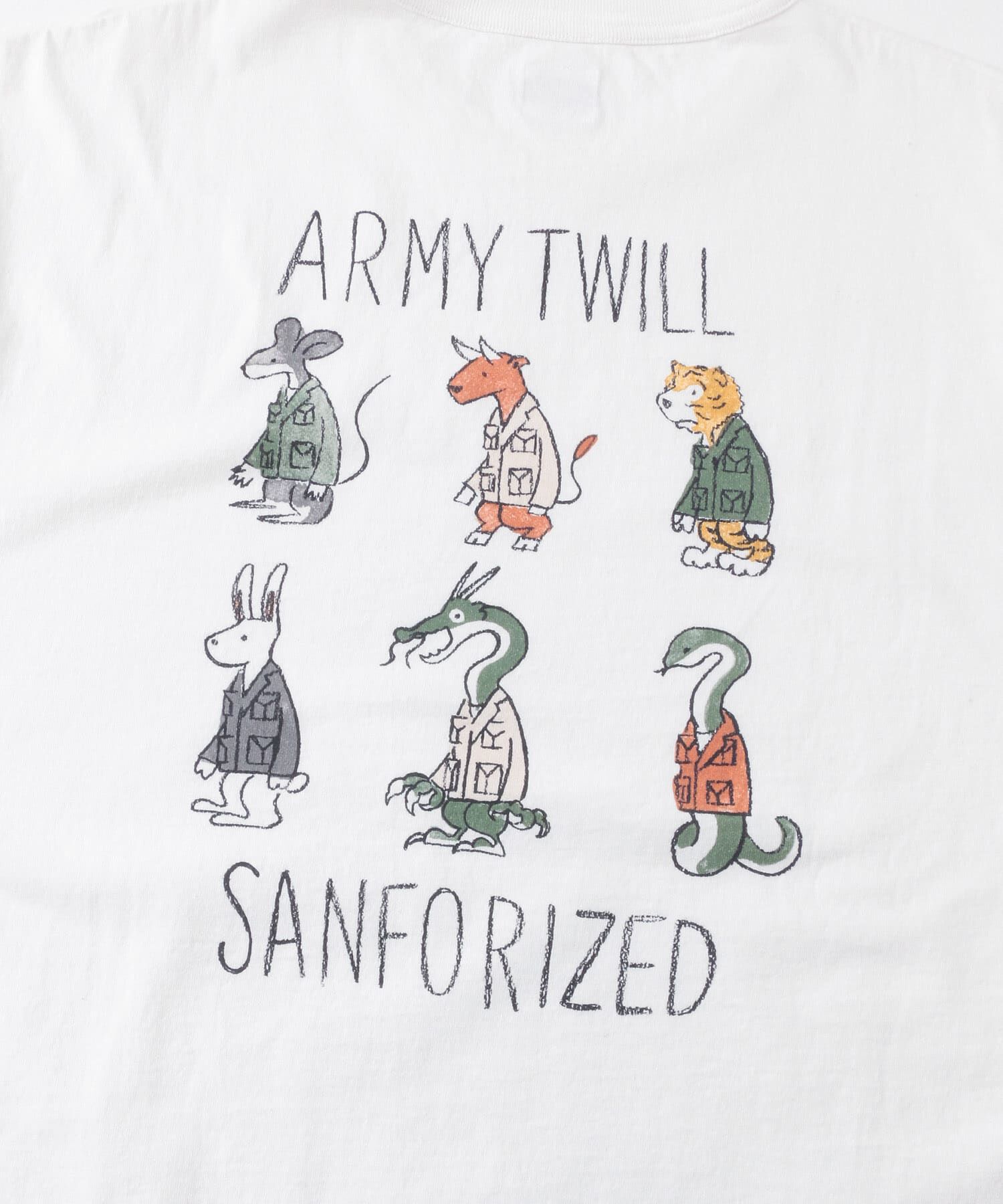 Sonny Label 「『別注』ARMY TWILL&times;Sonny Label　Print T-shirts」|Tシャツ・カットソー|