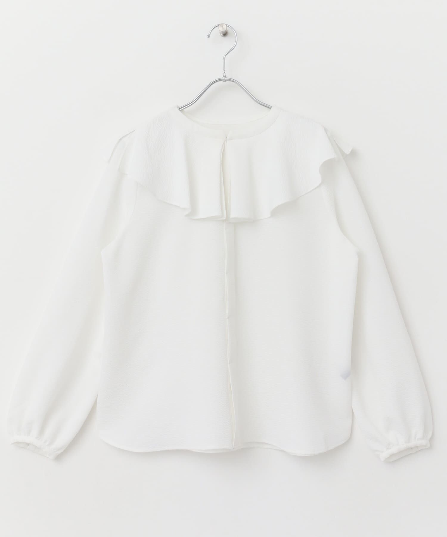 URBAN RESEARCH ROSSO「楊柳フリルブラウス」|シャツ・ブラウス|