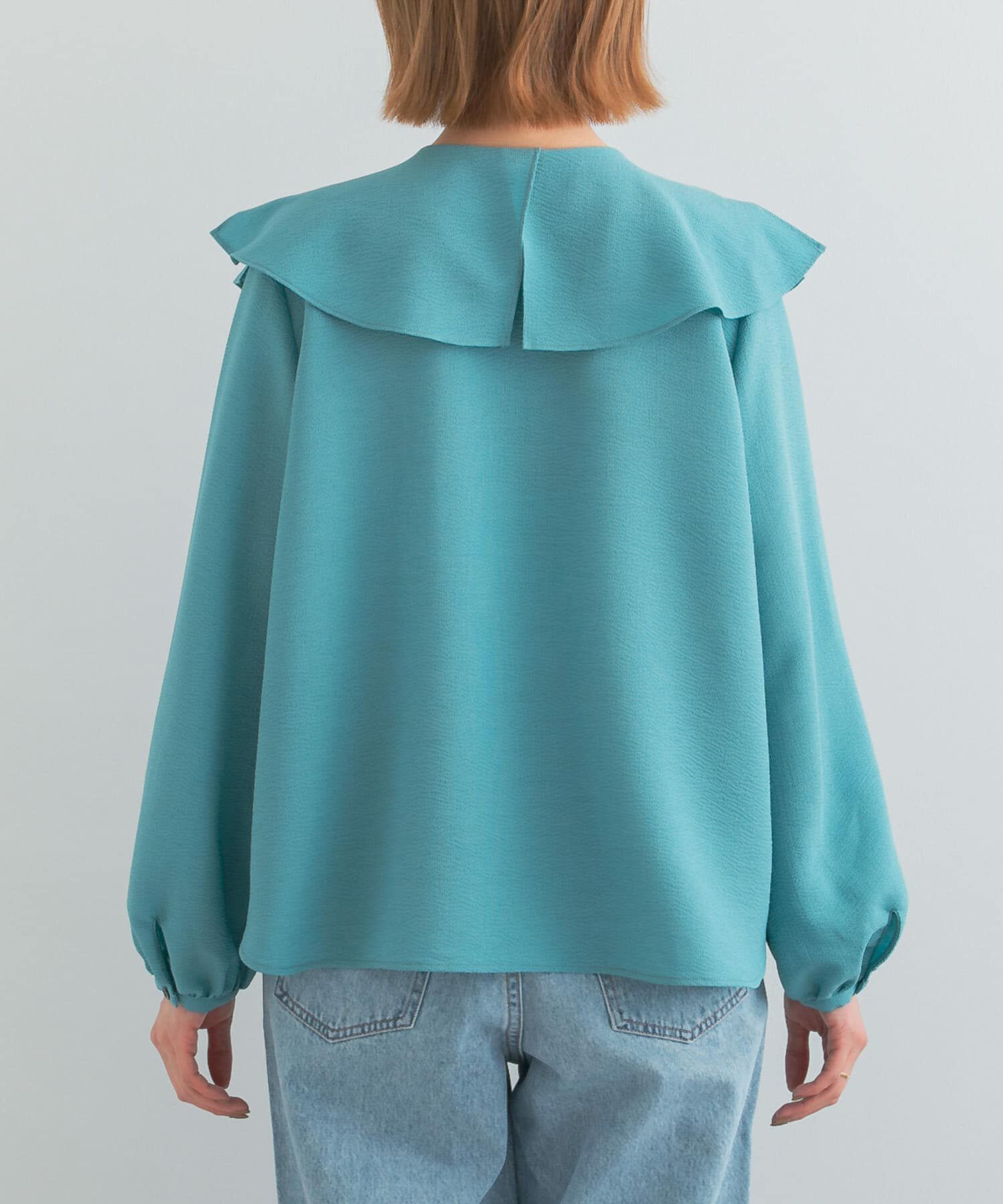 URBAN RESEARCH ROSSO「楊柳フリルブラウス」|シャツ・ブラウス|