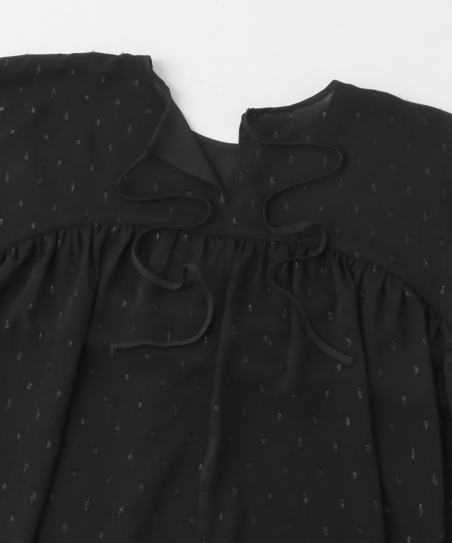 URBAN RESEARCH ROSSO「カットジャガードフリルブラウス」|シャツ・ブラウス|