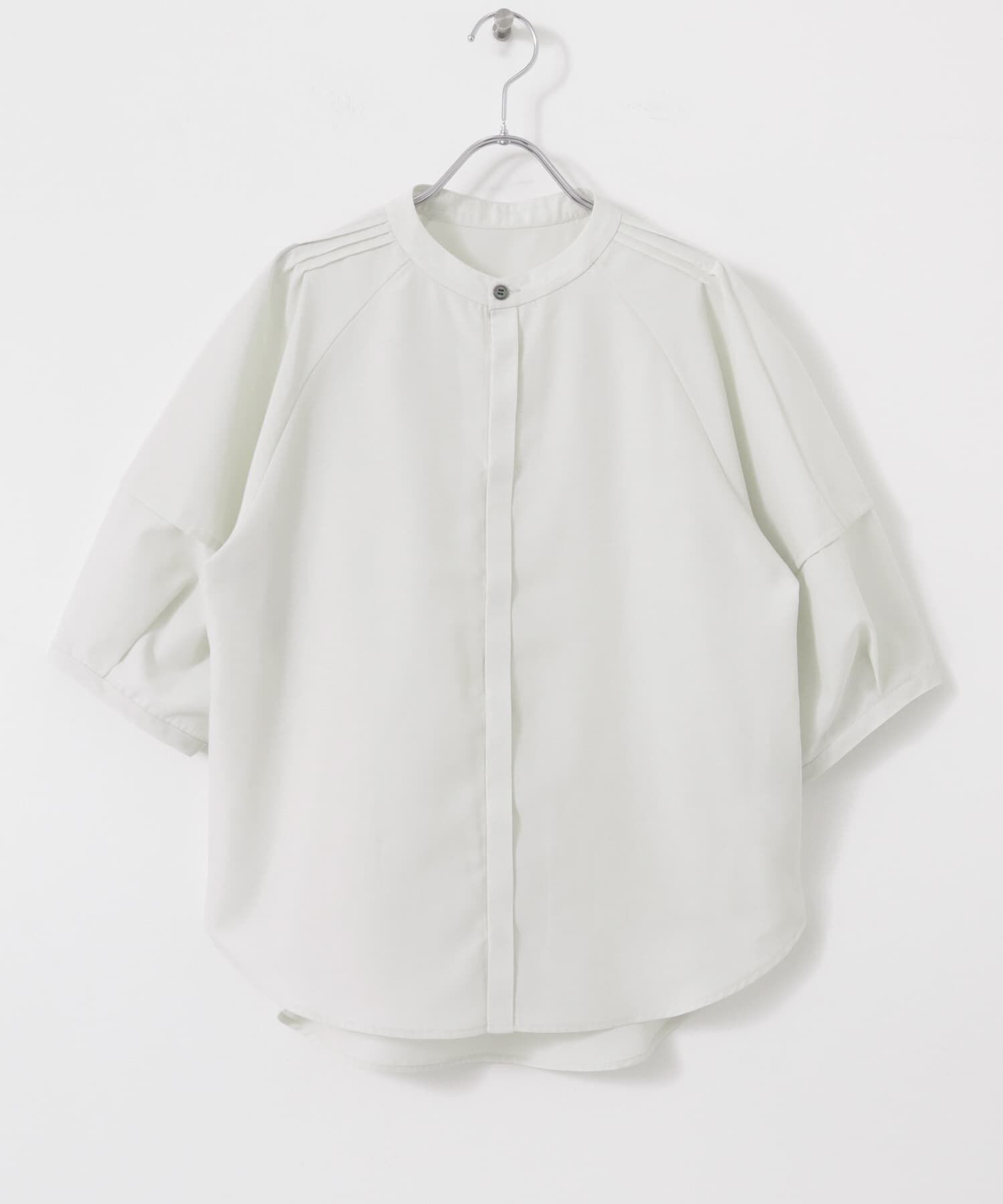 URBAN RESEARCH ROSSO「UVカットウォッシャブルリネン混シャツブラウス」|シャツ・ブラウス|