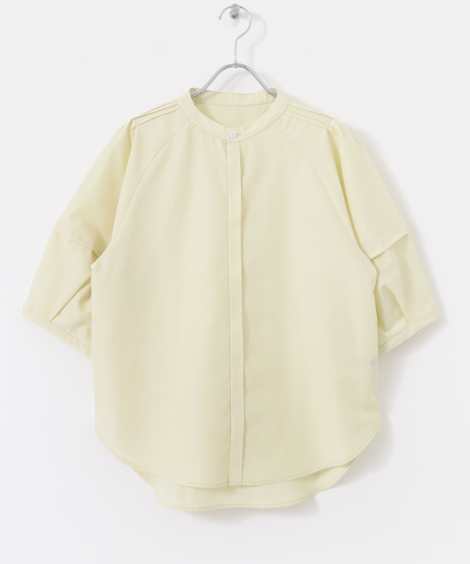 URBAN RESEARCH ROSSO「UVカットウォッシャブルリネン混シャツブラウス」|シャツ・ブラウス|