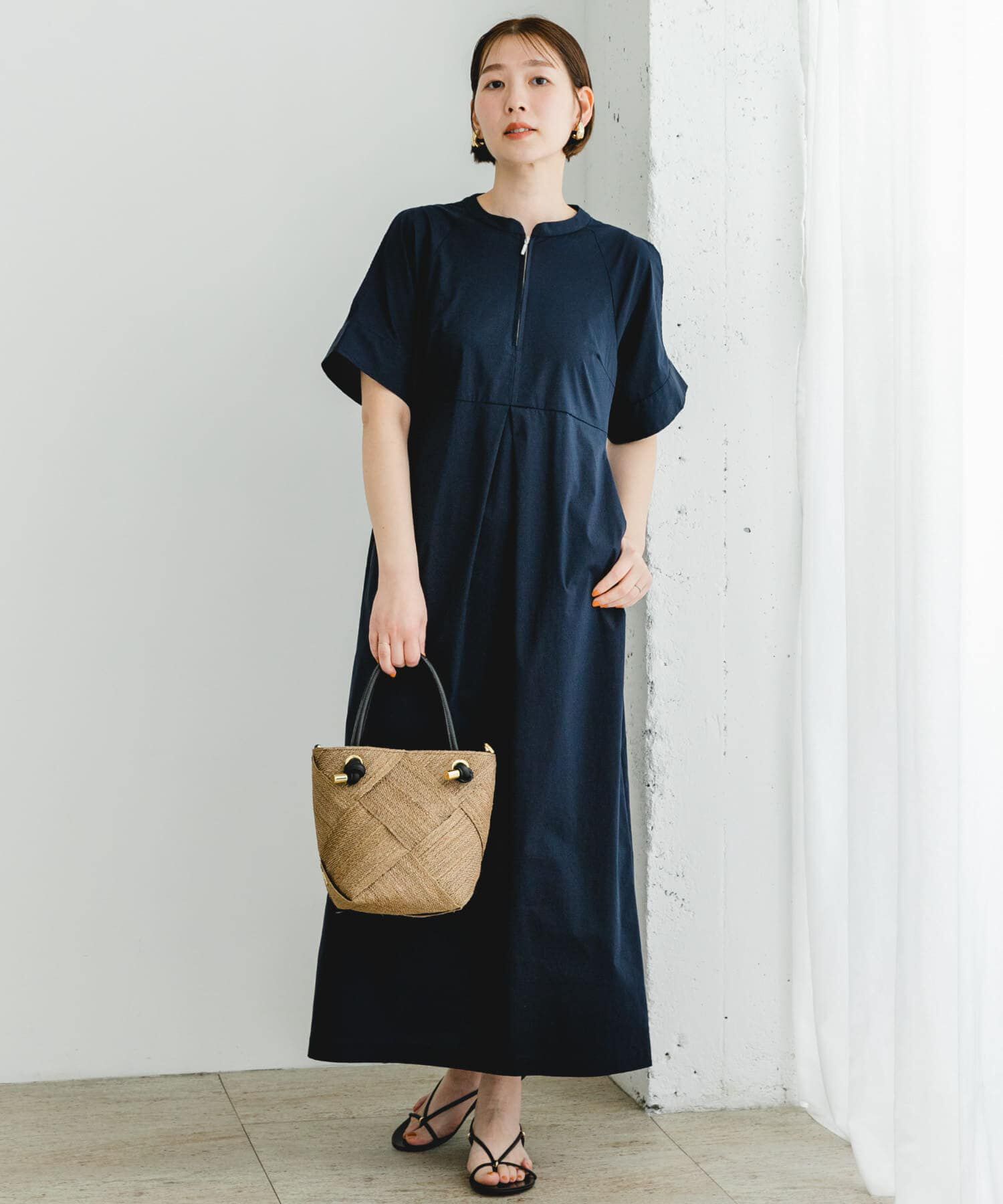 URBAN RESEARCH ROSSO「F by ROSSO　スリットショルダーワンピース」|ワンピース|