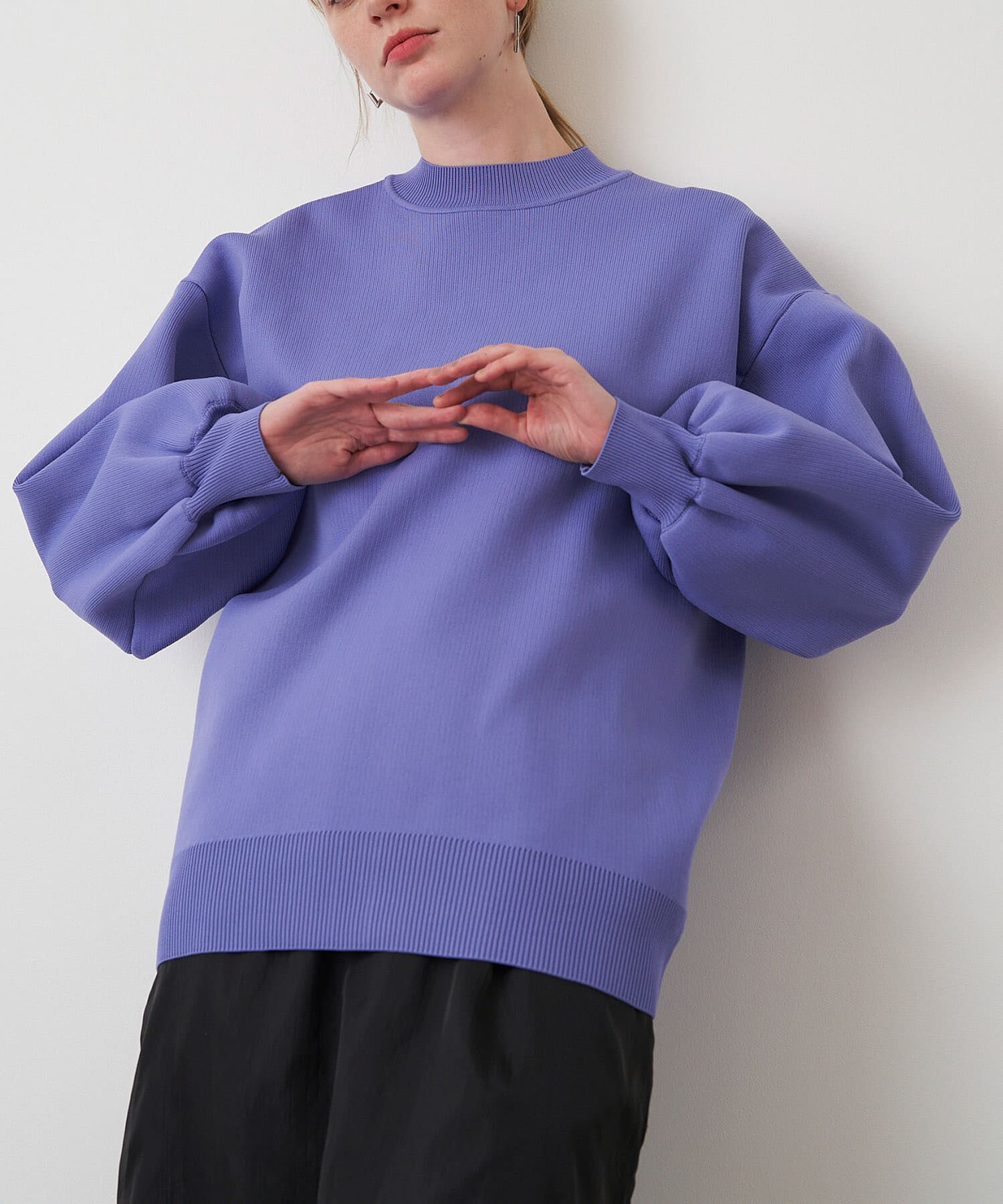 URBAN RESEARCH ROSSO「ELENDEEK　FORM SLEEVE OVER KNIT」|ニット・セーター|
