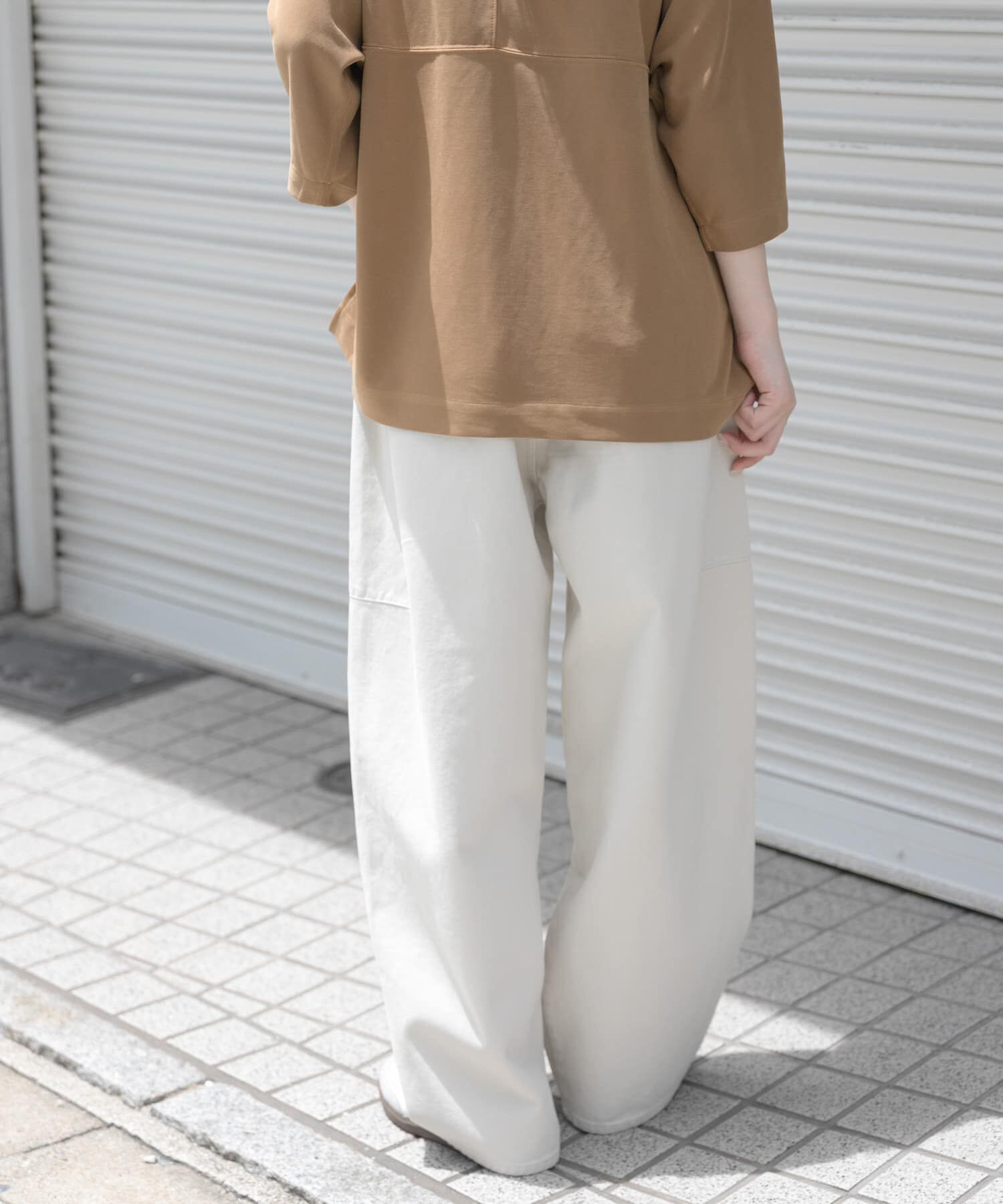 URBAN RESEARCH DOORS「FORK&SPOON　ガーメントダイツイルカーブパンツ」|その他|