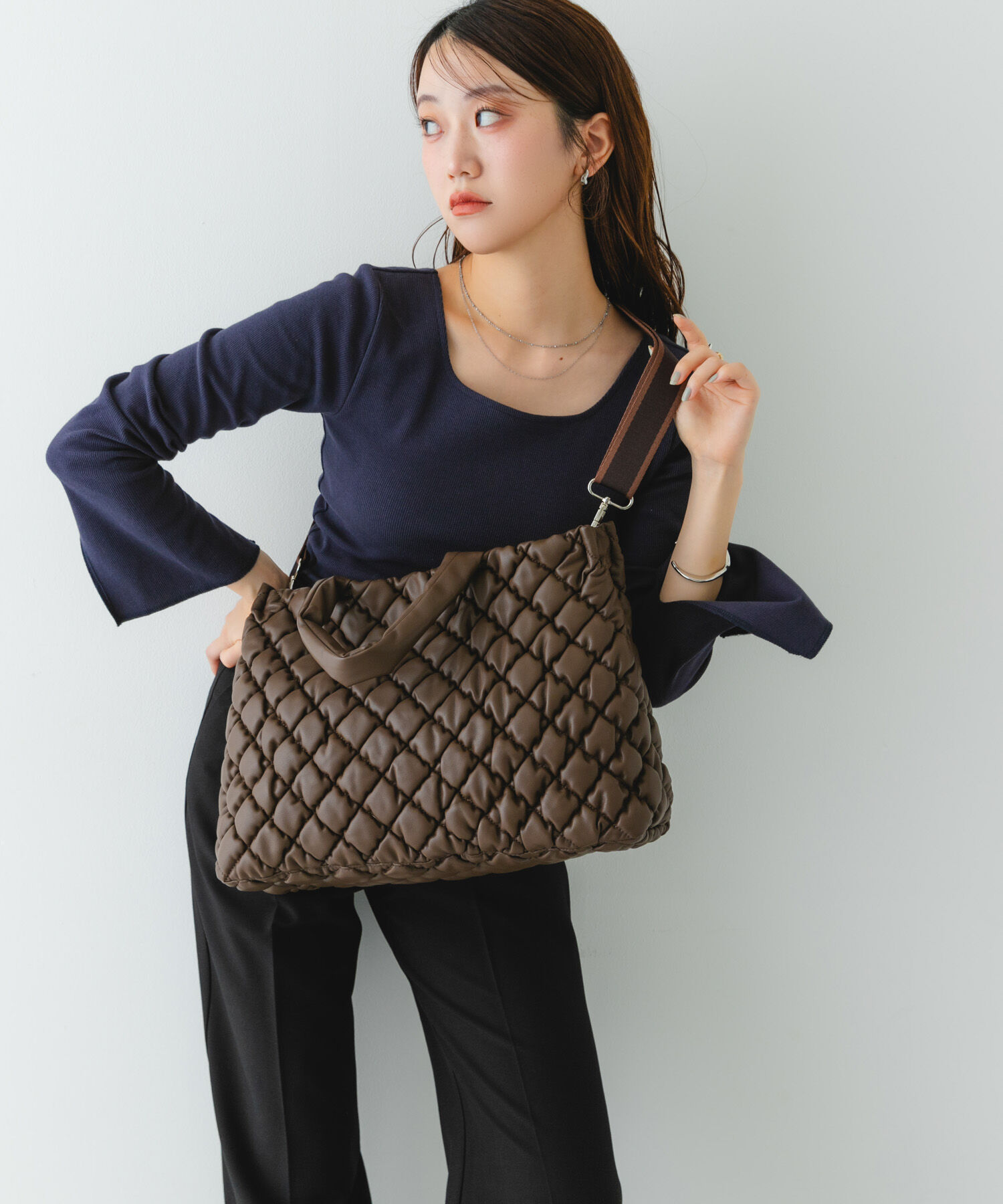 RODE SKO「テープショルダーキルティングバッグ」|ショルダー・メッセンジャー|