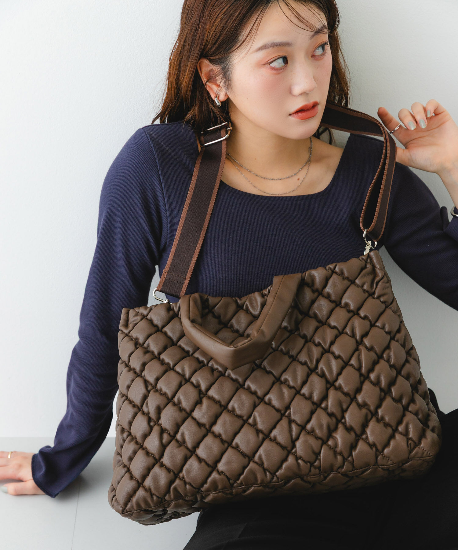 RODE SKO「テープショルダーキルティングバッグ」|ショルダー・メッセンジャー|