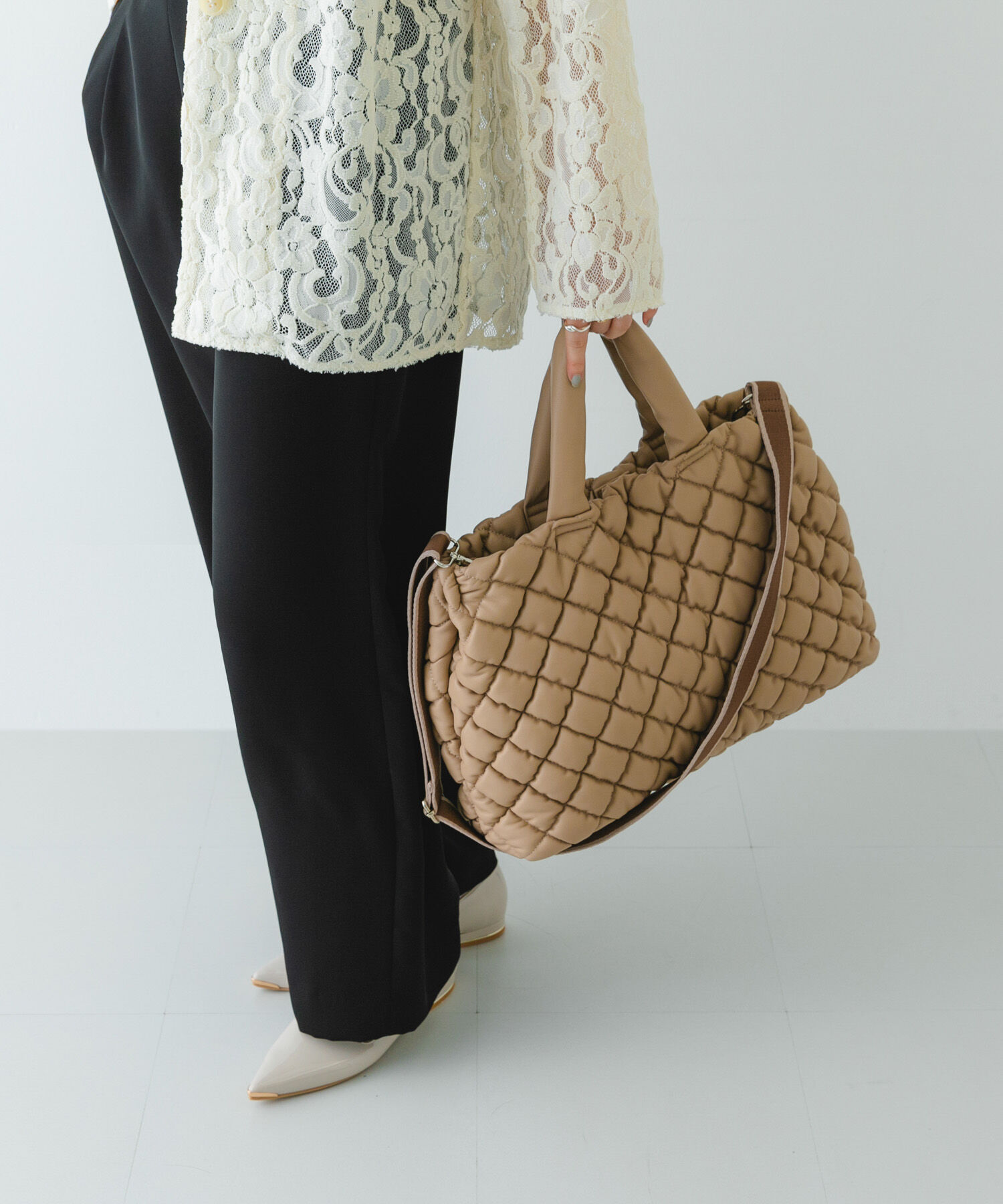 RODE SKO「テープショルダーキルティングバッグ」|ショルダー・メッセンジャー|