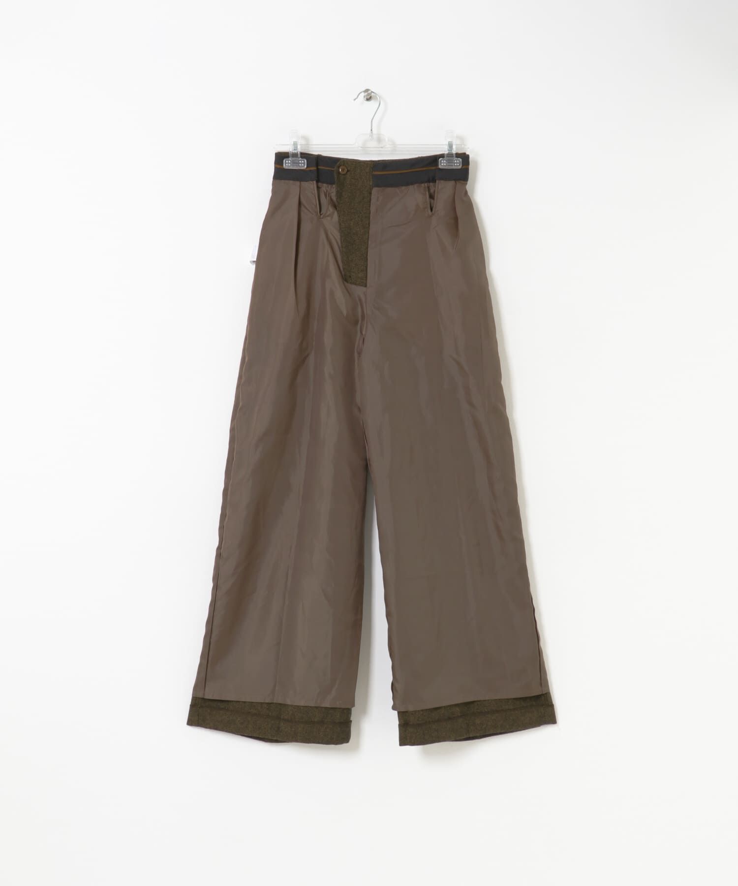 LAATO「straight wide tuck pants」|その他|