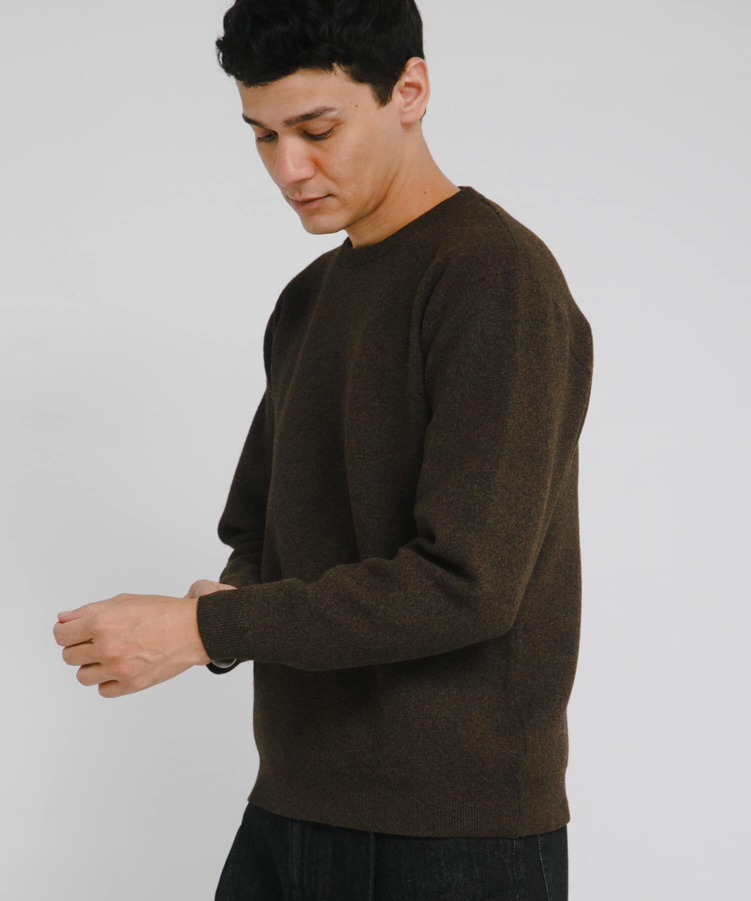 Sonny Label 「抗ピルウォッシャブルクルーネックニット」|ニット・セーター|