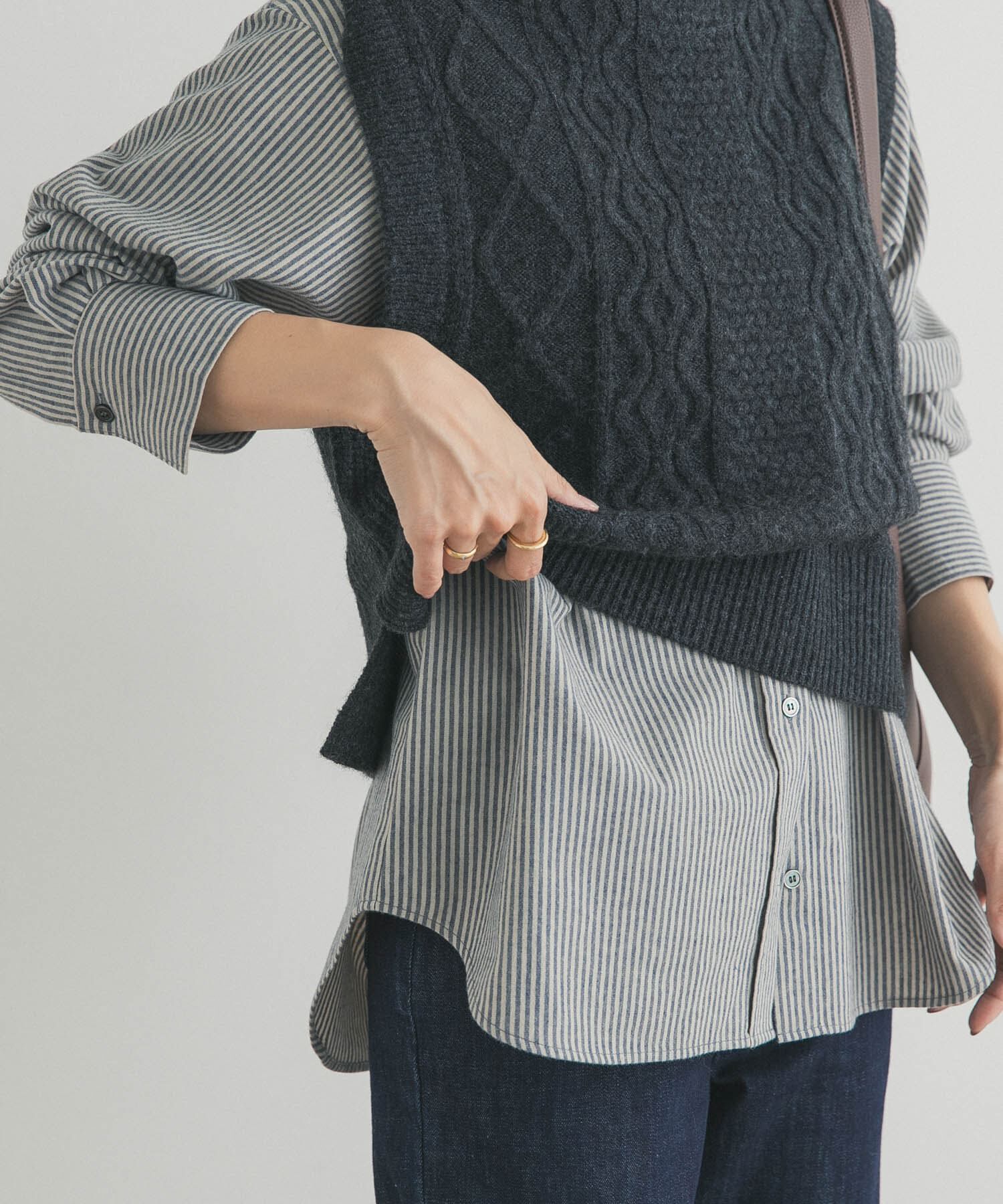 URBAN RESEARCH DOORS「起毛レギュラーカラーシャツ」|シャツ・ブラウス|