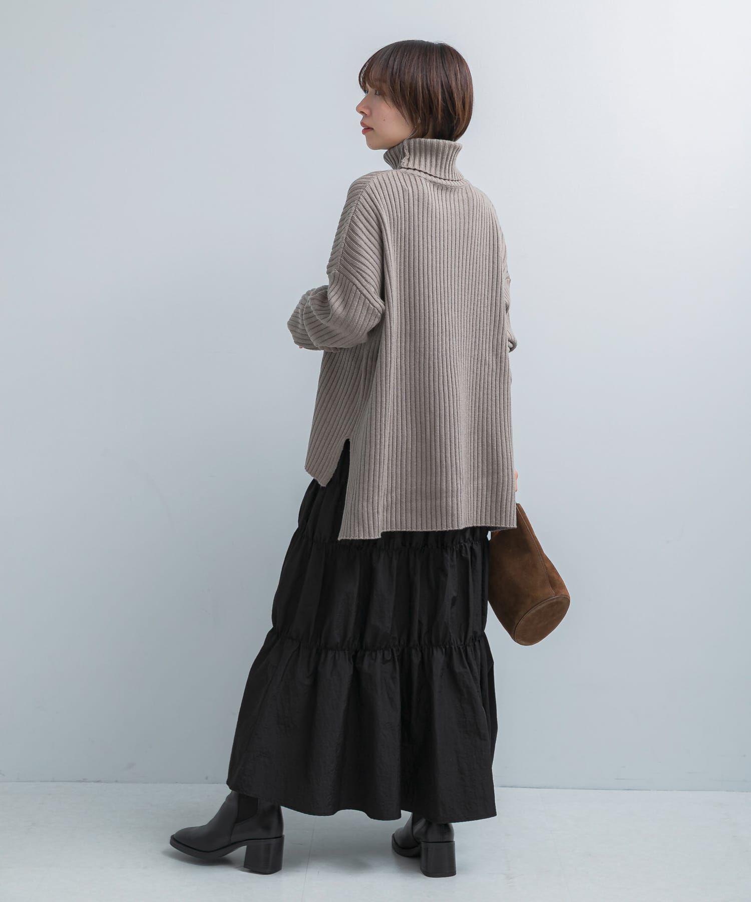 URBAN RESEARCH ROSSO「ブライトシャーリングスカート」|スカート|