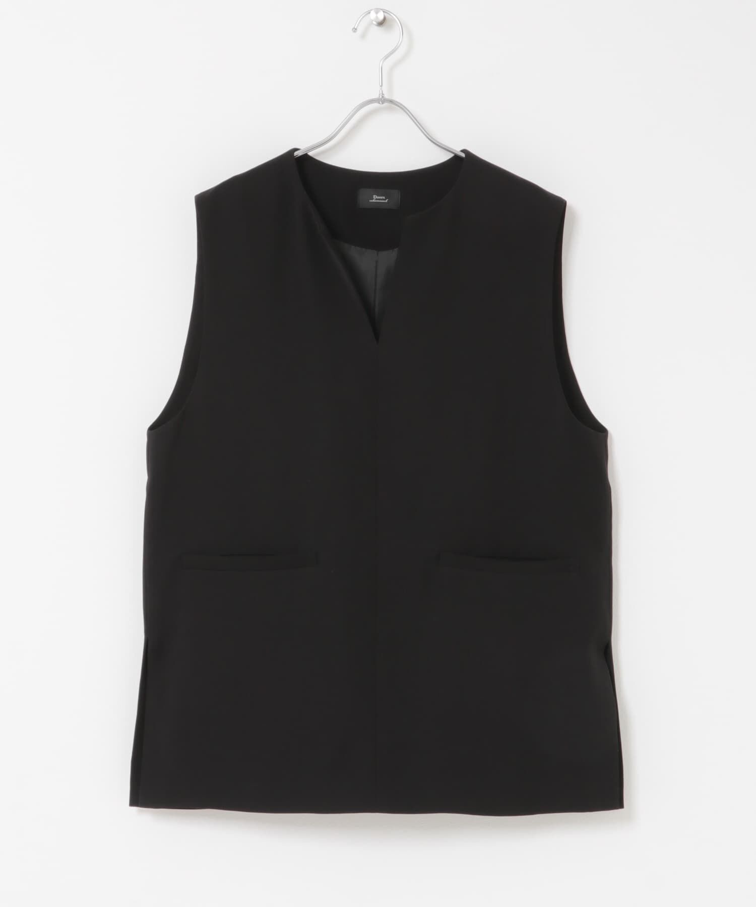 URBAN RESEARCH DOORS「スリットネックベスト」|ベスト・ジレ|