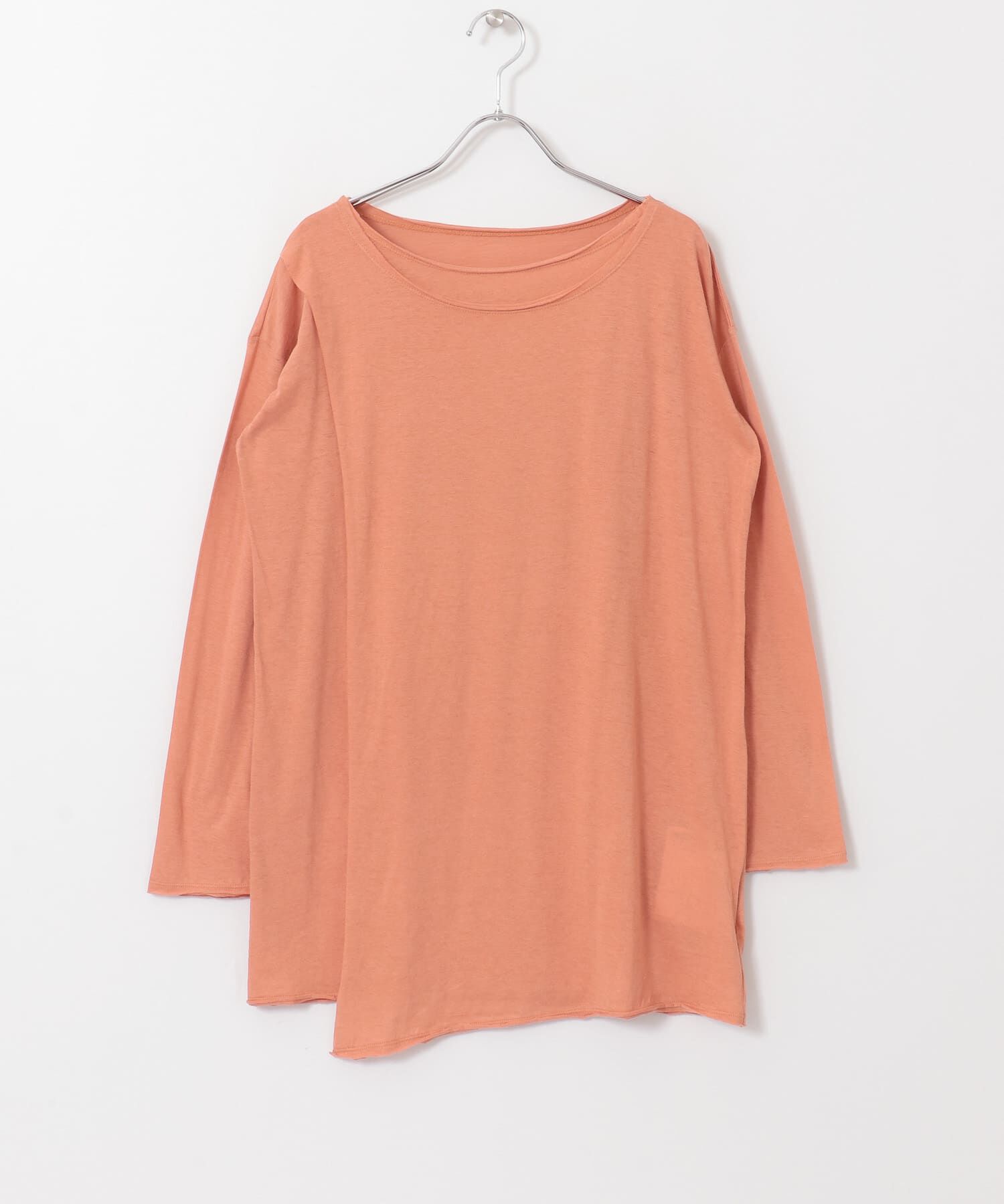  「ラップロングカットソー&there4;」|Tシャツ・カットソー|