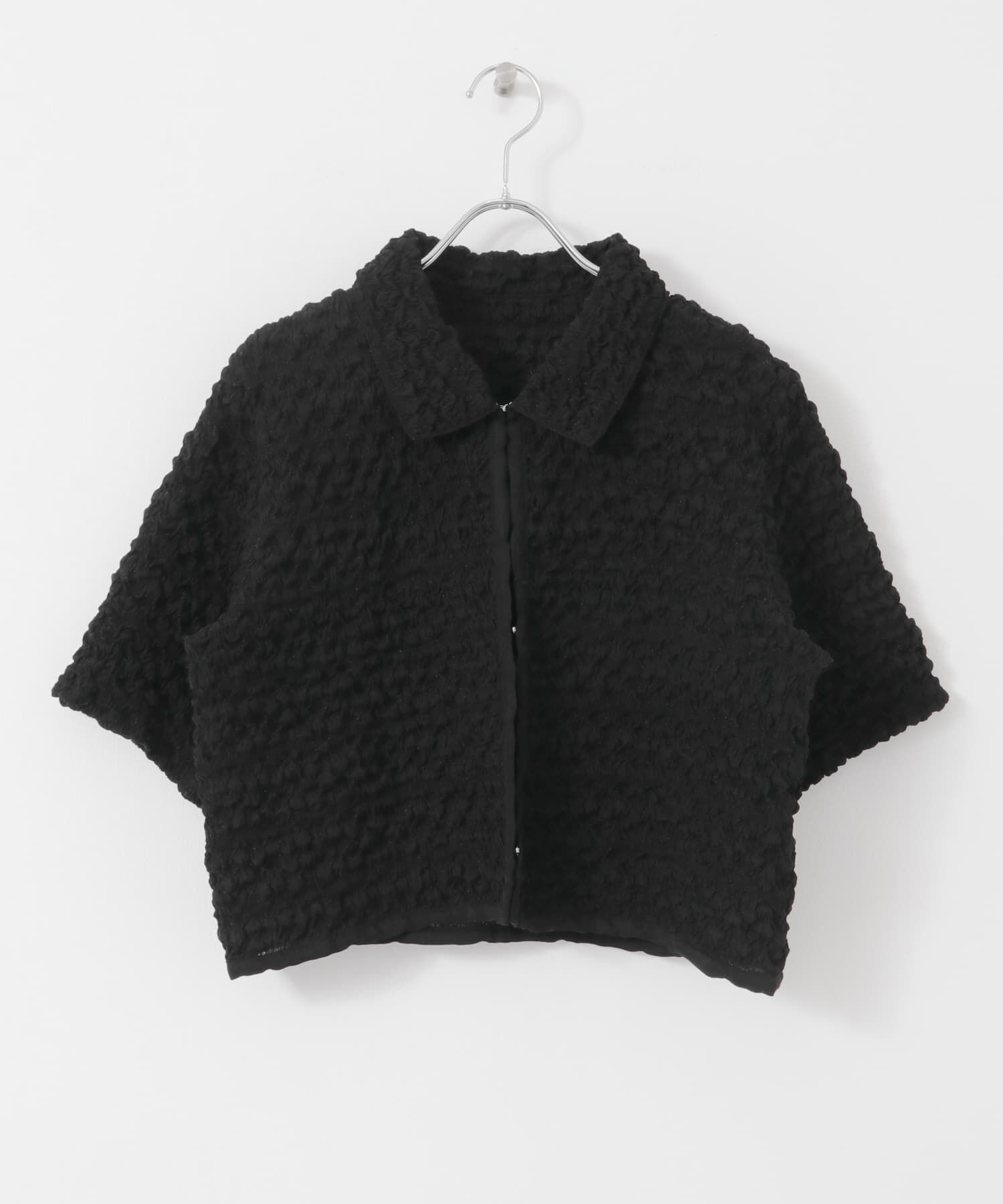  「ポップコーンクロップドシャツ」|シャツ・ブラウス|