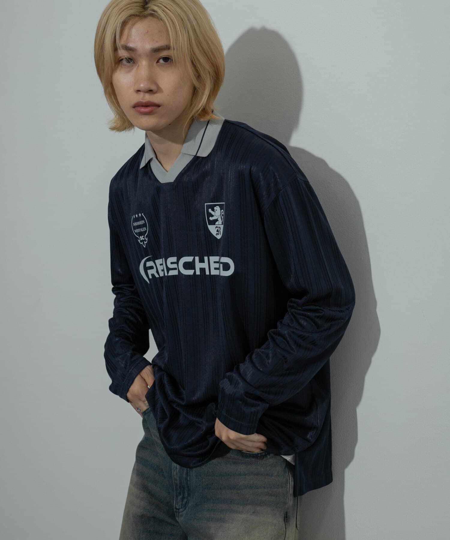 SENSE OF PLACE by URBAN RESEARCH「Football Game Long-Sleeve T-shirts」|Tシャツ・カットソー|