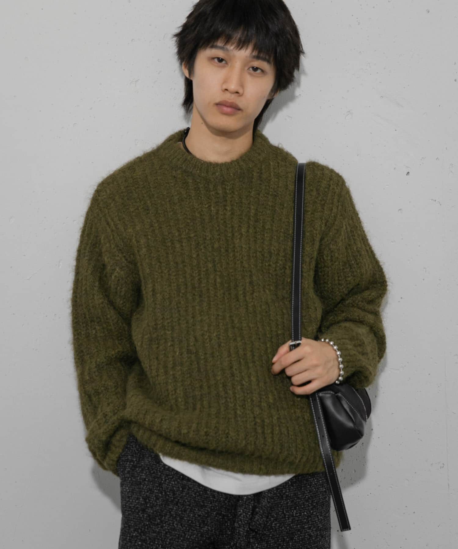 SENSE OF PLACE by URBAN RESEARCH「シャギークルーネックニット」|ニット・セーター|