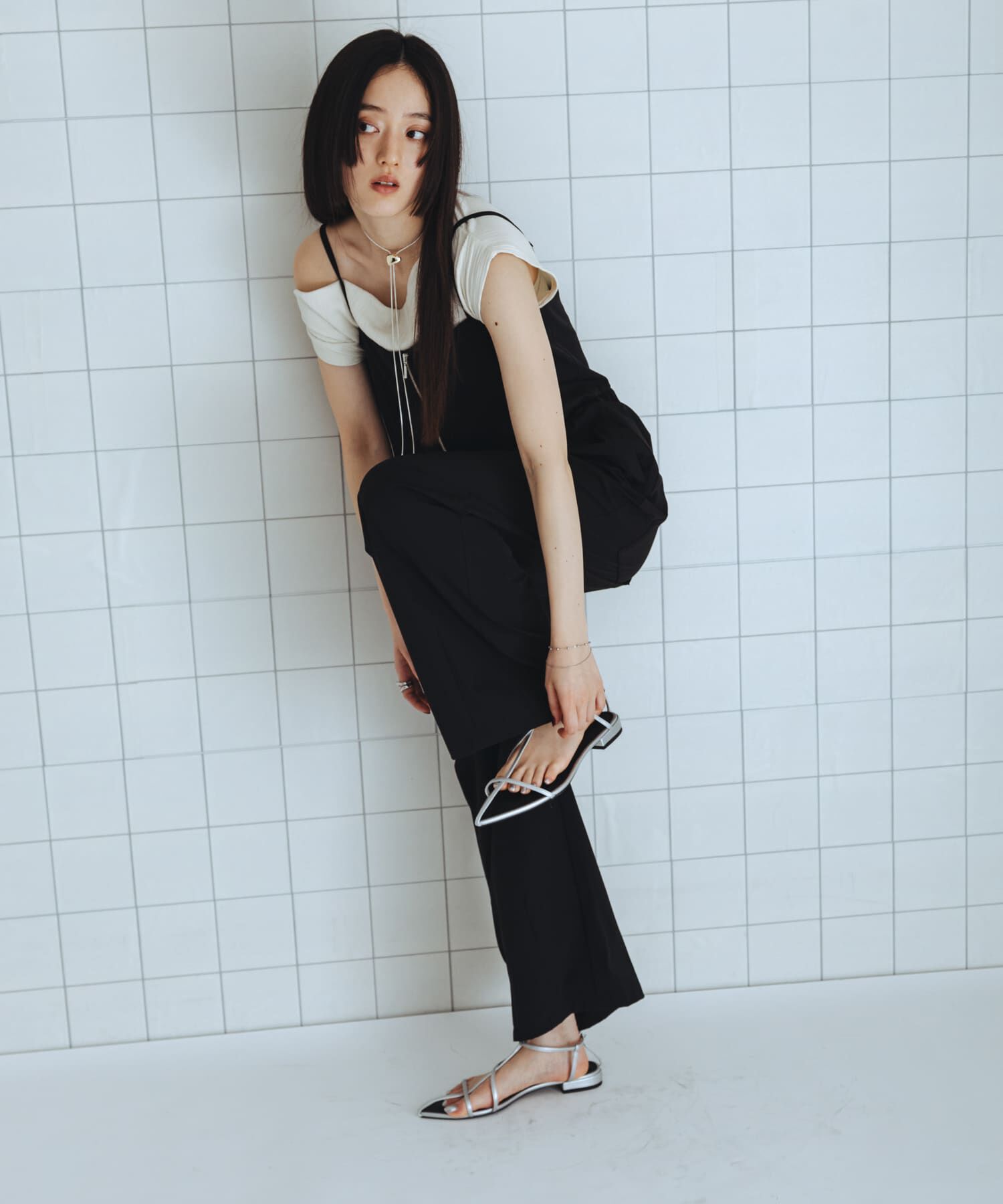 SENSE OF PLACE by URBAN RESEARCH「撥水UVカットウエストドローオールインワン」|スカート|